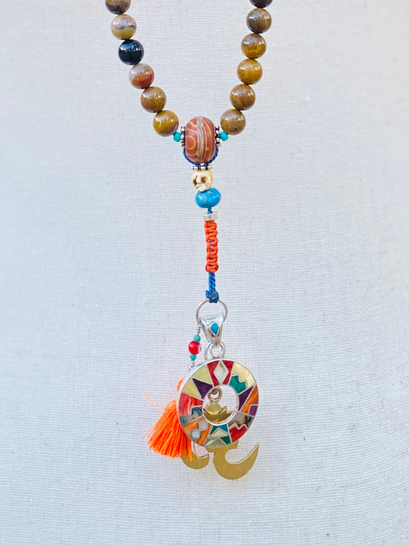 Inca Calendar & Om Mala. Prayer Beads. Rosario 📿