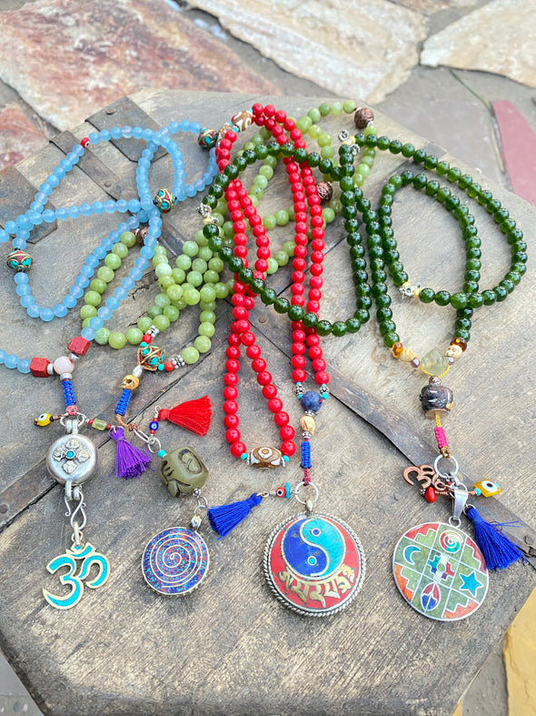 Ultimate Amulet Mala. Prayer Beads. Rosario 📿